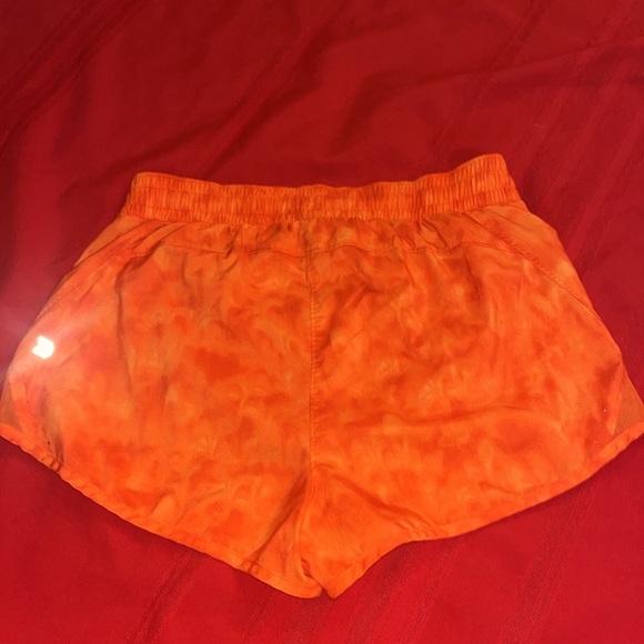 Medium Orange Running Shorts - Picture 2 of 9